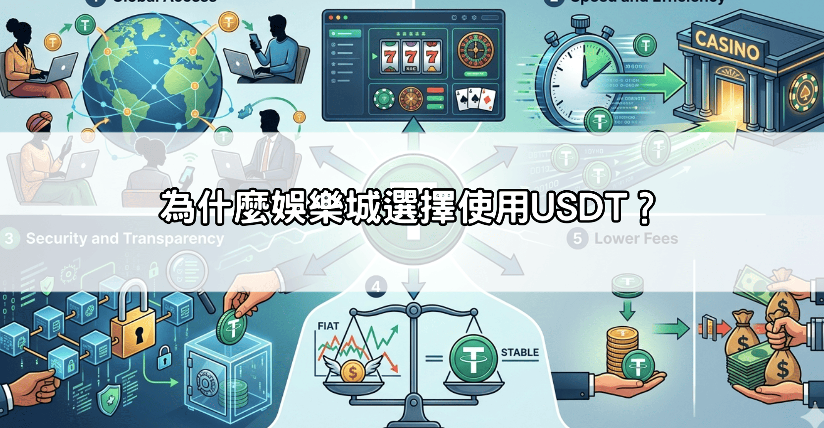 為什麼娛樂城選擇使用USDT?